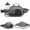 Outdoor Sports Waist Pack with Water Bottle Holder for Cycle Running Walking Hiking Marathon Fanny Pack Hydration Belt for Men and Women