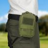 Molle Pouches Tactical Compact Water-Resistant EDC Pouch Bag Small Utility Pouch with Carabiner for Outdoor Hiking Camping
