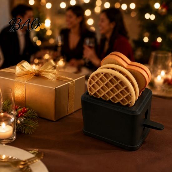 Catapult Toaster Toy Stress Relief Toy, with Bread & Waffle Mini Accessories, 3D Printed Food Ejector Toaster, Decompression Gadget