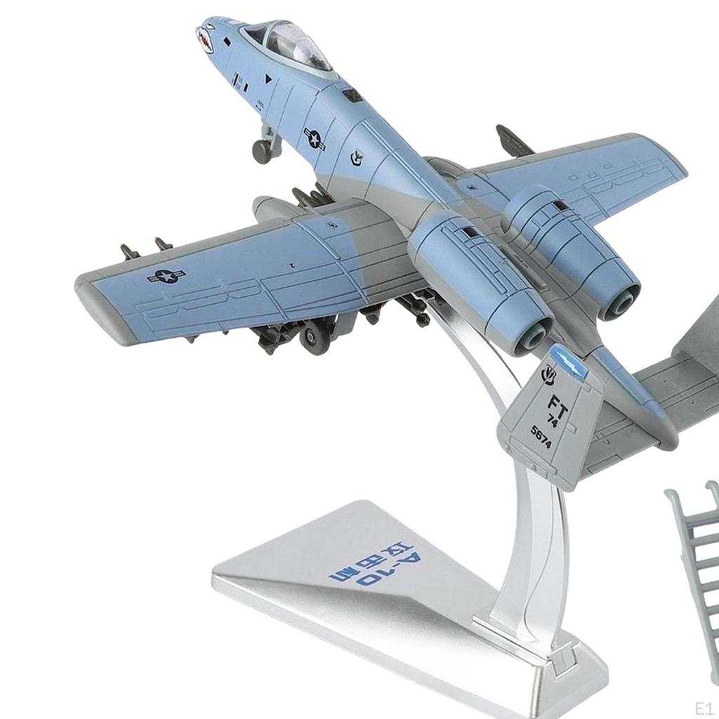 1/72 Airplane Model Aircraft Statue Handcraft Realistic Toy with Sound Decor Fighter