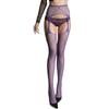 Sexy Sexy Pure Desire Suspender Cross Mesh Socks Temptation Open Temptation Skinny One Suspender Socks Women