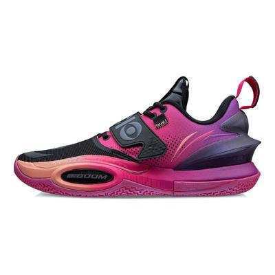 נעלי סניקרס לגברים Wade All City 10 V2 Sunrise שחור ורוד ABAS059-7