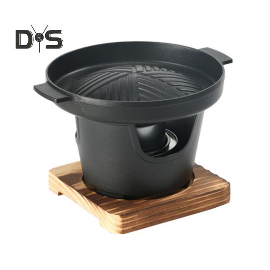 

Мини-барбекю, спиртовая печь-гриль, японская одноместная духовка для приготовления пищи, антипригарная уличная плита для барбекю для кемпинга, пикника, многофункциональные инструменты для барбекю B