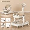 Two-in-One Baby Walker & Learning Push Car for Boys and Girls - Non-Slip, Anti-Tip Design