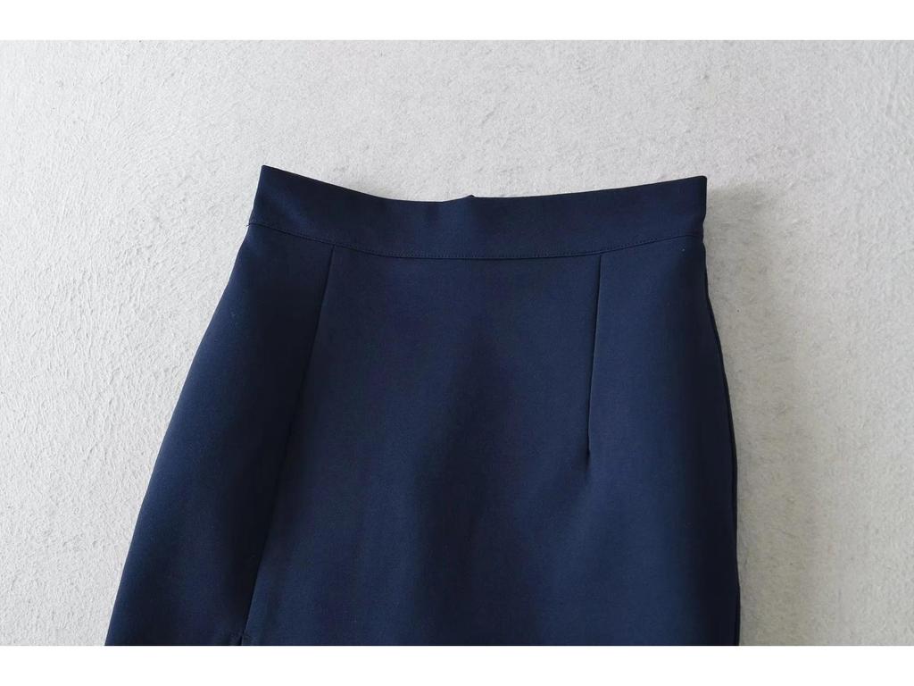 Women's High Waist Sexy Slimming Bodycon Slit Skirt