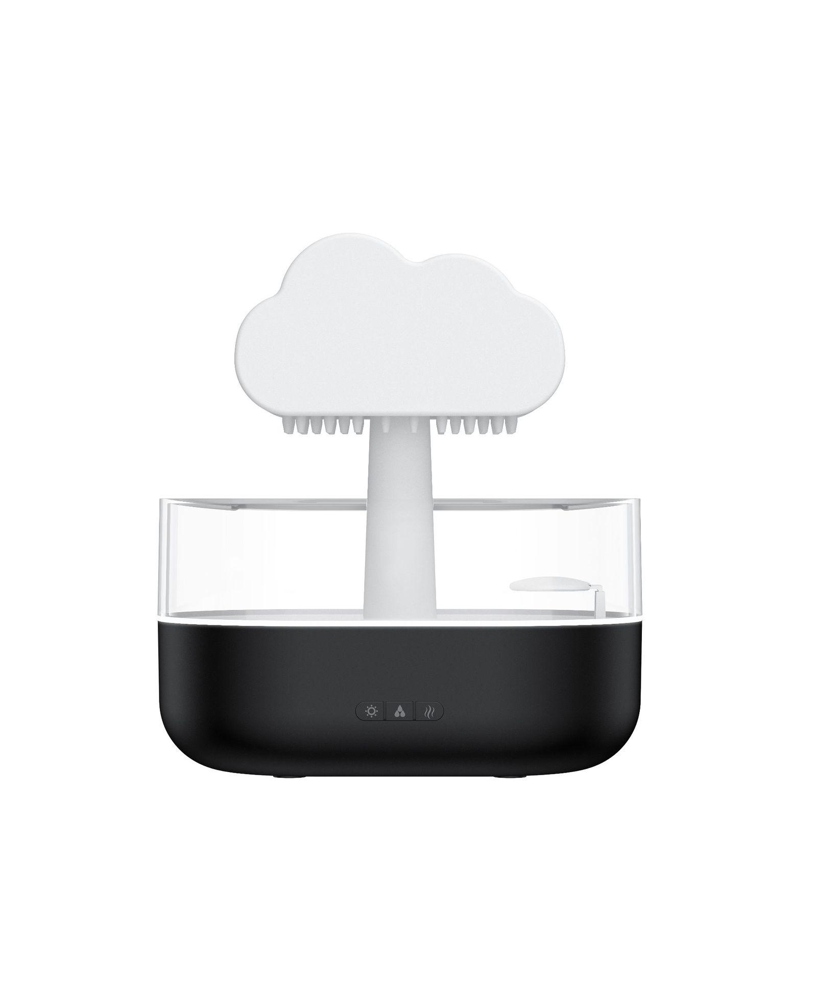CloudRain USB Aroma Diffuser & Humidifier with Seven-Color LED USB Plug-in