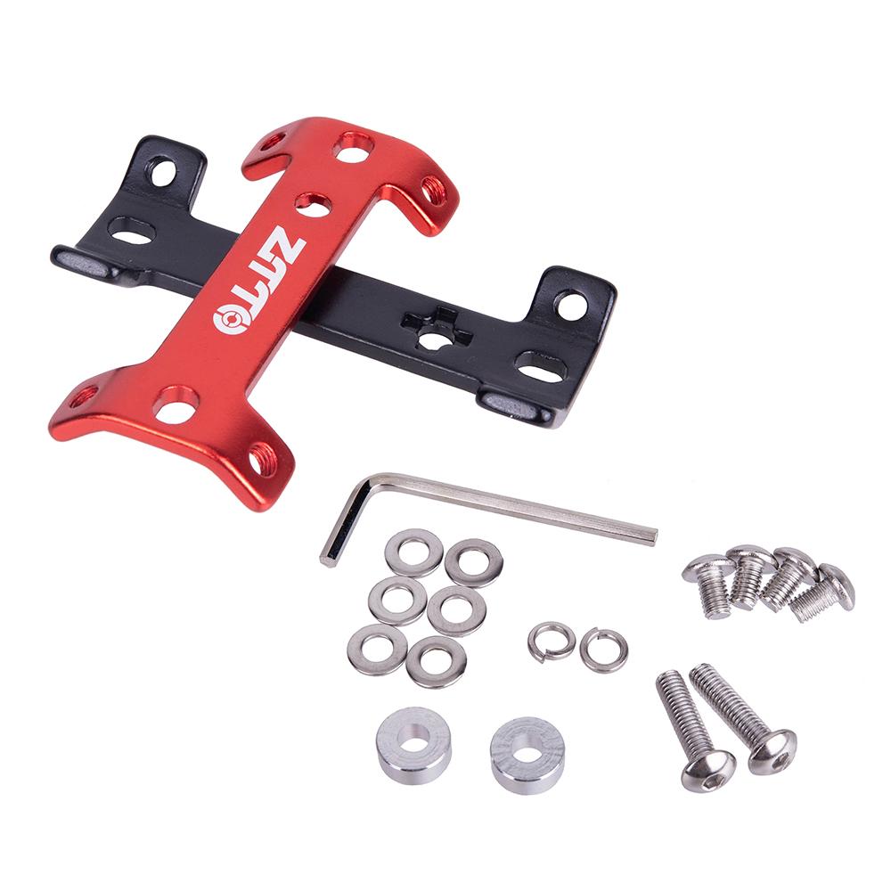 ZTTO MTB Doppelkopfbogen Fahrradflaschenhalter-Verlängerung Aluminiumlegierung Mountainbike Rennrad Rahmen Wasserbecher Kesselhalter Erweiterung