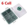 6/12 Cells Breathable Germination Box Garden  Greenhouse Nursery Planter Vegetables Flower Succulents Growing Cultivation Pot