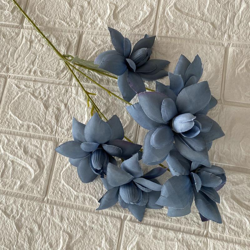 Gardenia Artificial Flower Wedding Hotel Restaurant Decoration Ornament Desktop