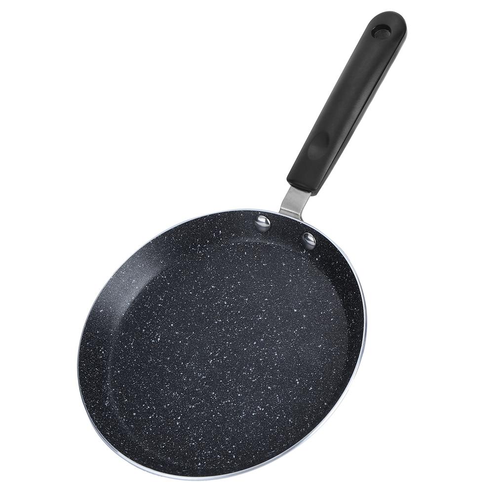 Non‑Stick Frying Pan Radiant‑Cooker Induction Cooker Cooking Tool for Breakfast Pancake Egg Pizza(6in Small Size )