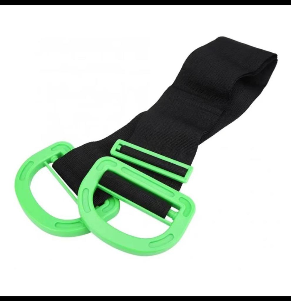 Single-Person Heavy Object Carrying Belt with Labor-Saving Moving Straps and Harness