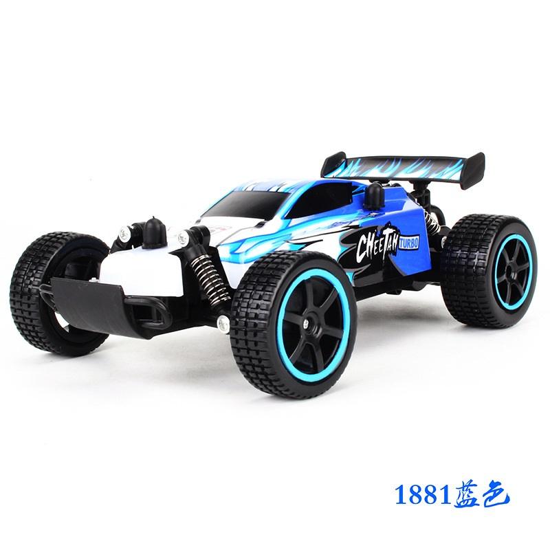 

2.4G 2WD RC Racing Car, 15km/h High Speed Off-Road Remote Control Car with 4.8V 700mAh Battery, for Kids Beginners
