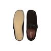 Clarks Originals Leather Round Toe Lace-Up Versatile Durable Breathable Low-Top Casual Shoes Women sneakers Black 261555224