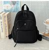Schoolbag spot wholesale simple fashion backpack high sense niche women outdoor travel commuter small bag