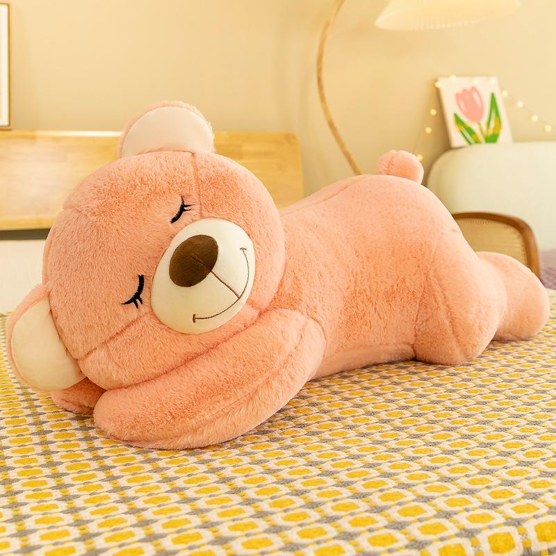Party style LOVE bear plush toy for girlfriend Qixi Festival gift dressing bear sleeping pillow ring gift