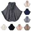 Ladies' Fashionable Shawl Cloak Jacket, Qipao, Paired With Plus Size Knitted Cloak Cloak