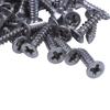 BHBL 100x Stainless Steel Flat Head Self-Tapping Screw 12x3mm Silver