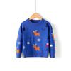 Children's Boys' Cartoon Pullover Knitwear Girls' Christmas Reindeer Sweater Young Ladies' New Year Autumn/Winter Woolen Knitwear