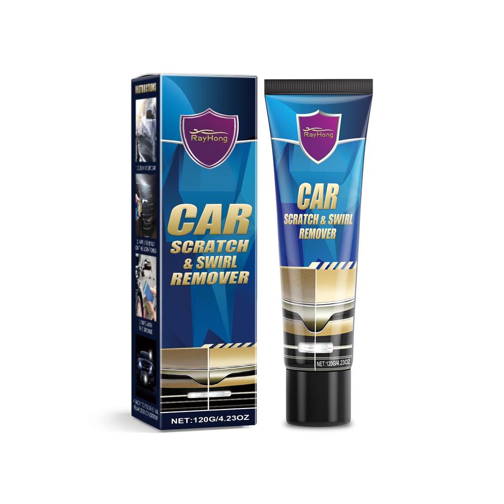 Rayhong Car Scratch Repair Cream Suitable for Car Maintenance Scratch Removal Polishing Varnish Wide Adaptability Simple Operation Restore Luster 1PC