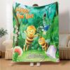 Maya Bee Blanket, High quality Comfortable for All Seasons, Home Decor, Warmth and Comfort