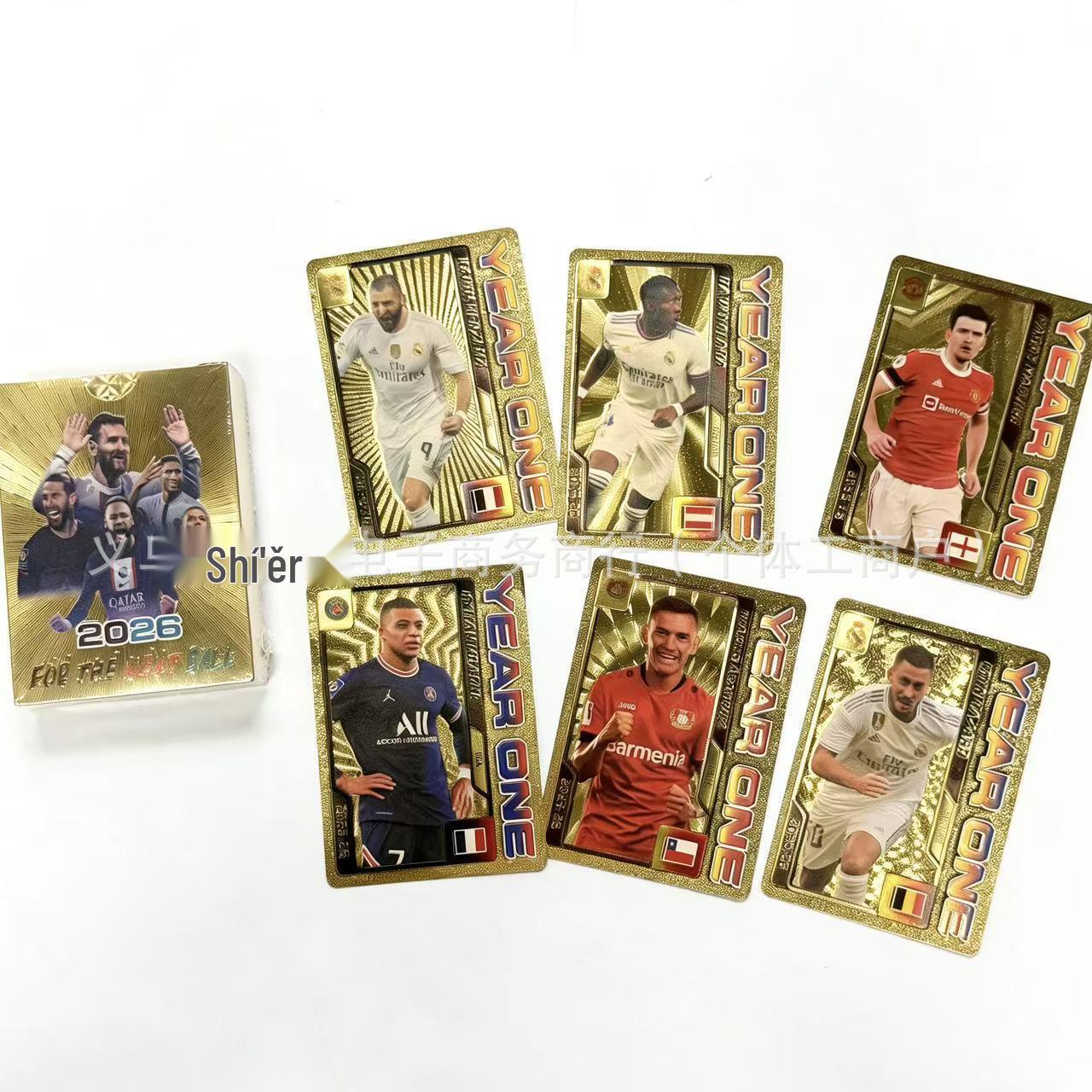 TungTungSahur Shan Hai Jing Gold Foil Stickman Card Game