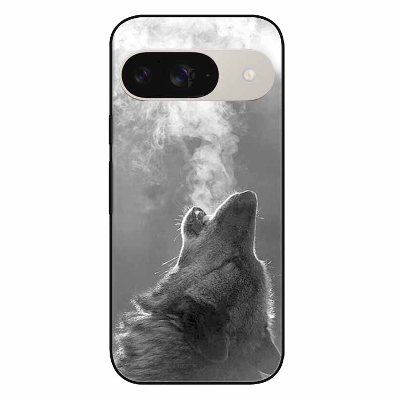 Funda For Google Pixel 9 / Pixel 9 Pro / Pixel 9 Pro XL Cases Soft Silicone Lion Cat Fashion Back Cover For Pixel 9 Pro XL Coque