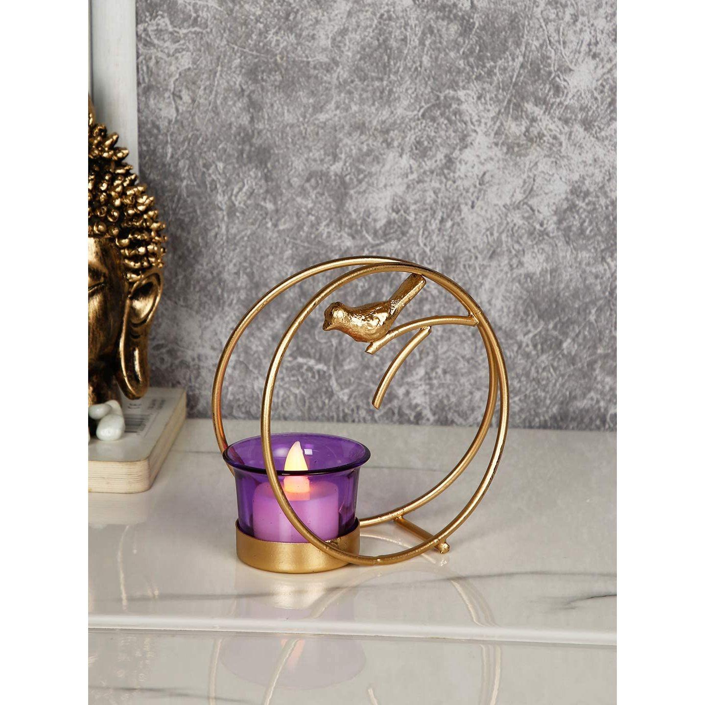 

Tealight Candle Holder for Home Diwali Decoration Gift Items Iron Bird Tea Light Candle Holders Stand for Table Top Indoor Outdoor Decor (10 Box)