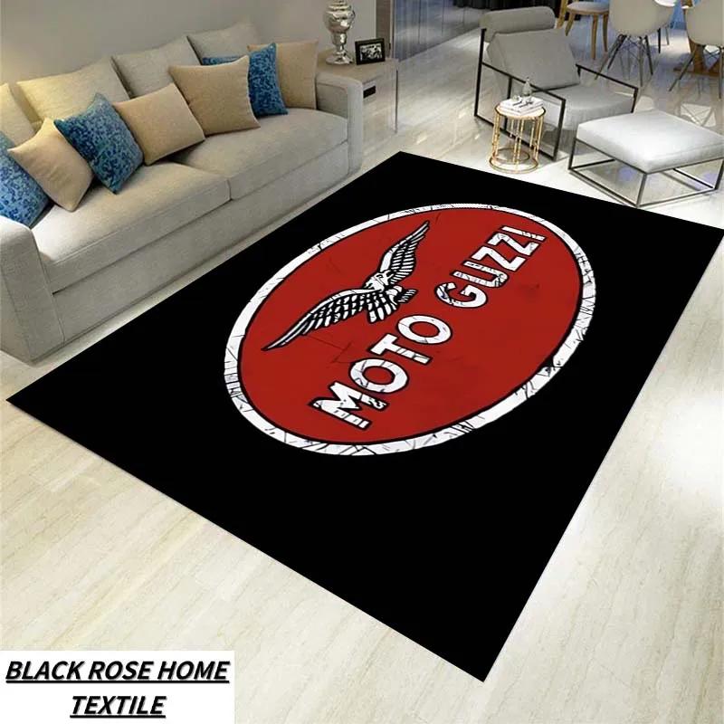 20 Style Retro Motorcycle Moto G-Guzzi Carpet Living Room Sofa Kitchen Table Floor Mat Fashion Decoration Leisure Anti slip Rug