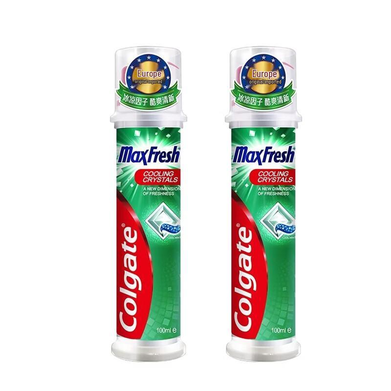 Colgate Cool & Fresh Toothpaste Twin Pack