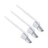 3pack Plastic Side Mount Water Trip Lever Handle Accessories Bathroom Suites Side Button HX6C