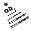 7pcs ThreePoint Drill Wood Drill Bits Straight Round Shank Carpentry Drill Bits  Woodworking