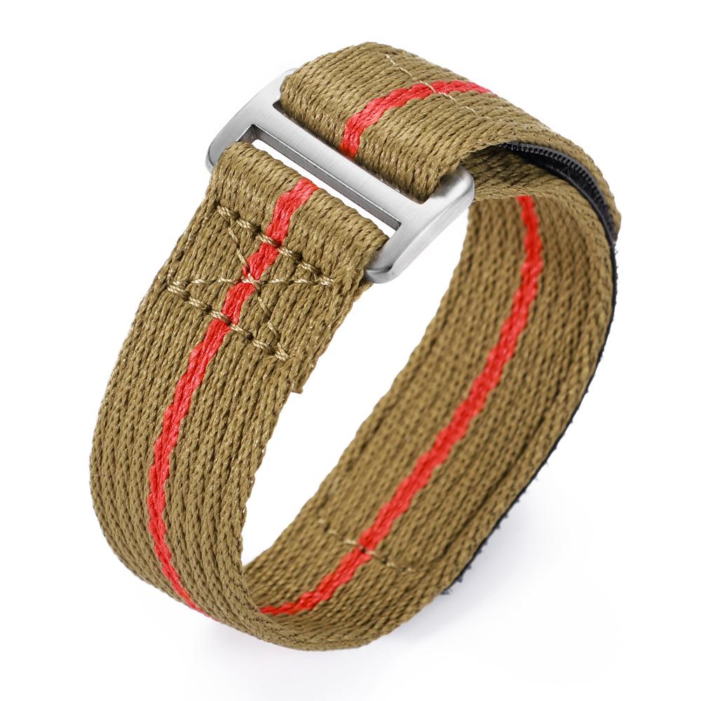 Nylon Strap 20mm 22mm for Seiko for Tudor Hook and Loop Fastener Watch Band Men Military Waterproof Wrist Bracelet for Omega