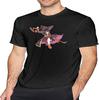 Men's Konosuba Casual T Shirt Classic Short Sleeve Breathable Round Neck Tee Black