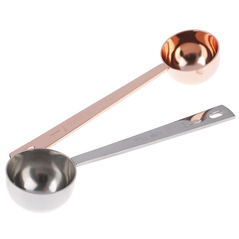 Coffee Scoop Tablespoon Exact 30Ml Stainless Steel Measuring Long Handled Spoon