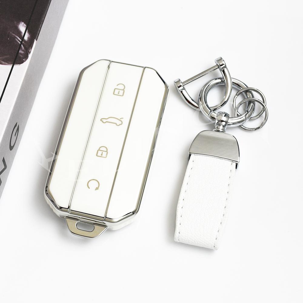 Fashion Tpu Car Key Case Bag For Chery Jaecoo J7 J5 7 5 Car Remote Key Protection Shell Cover Holder Keyless Accessories