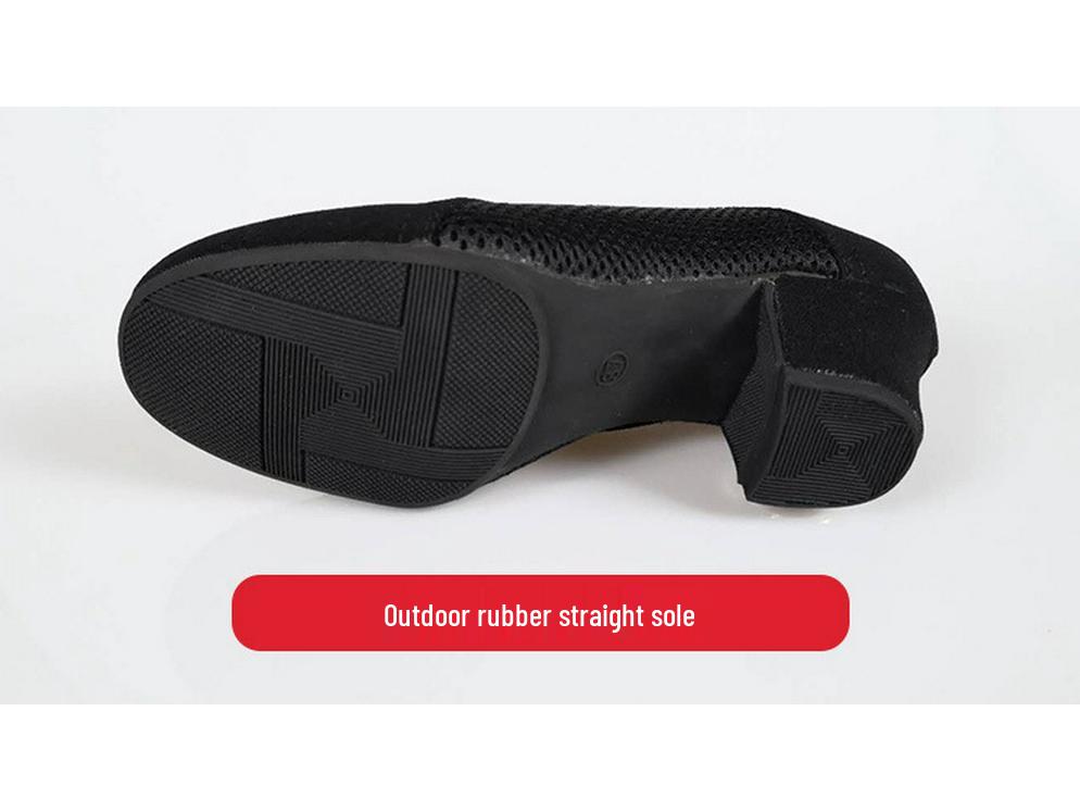 

Дитячі оксфордські сітчасті туфлі для латиноамериканських танців - Нековзна м яка підошва, Середній каблук, Туфлі для квадратних танців для хлопчиків та дівчаток. 41