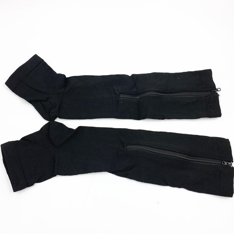 Sport Zipper Compression Socks for Vein Support