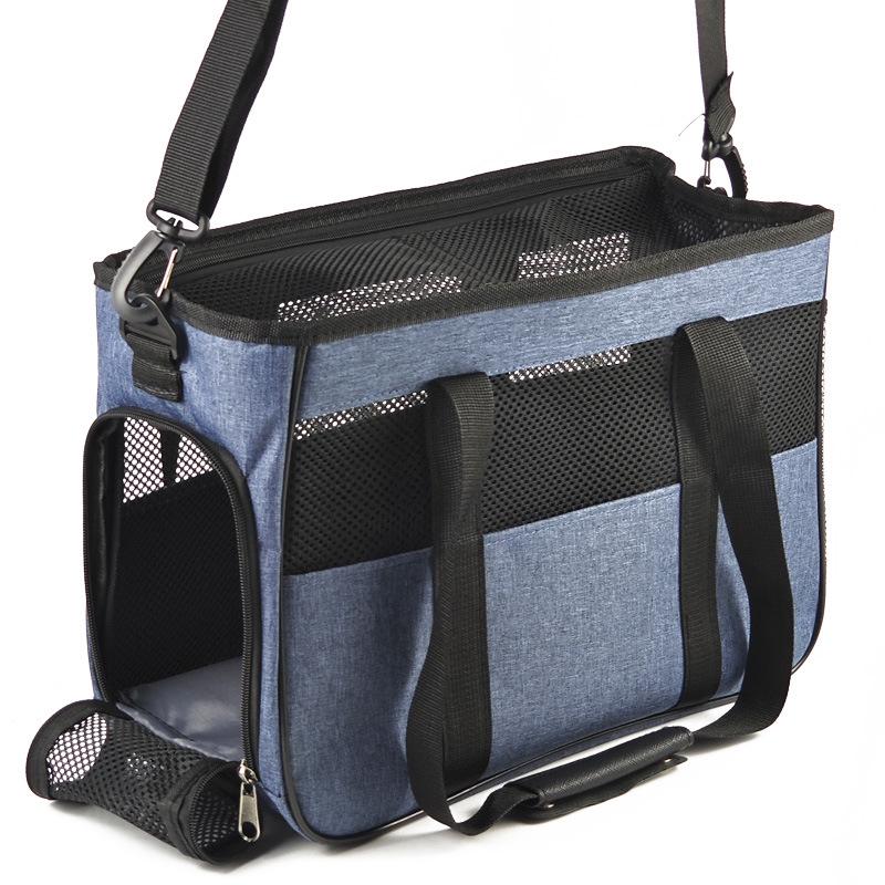 Breathable Mesh Pet Carrier Bag for Dogs, Cats, and Rabbits