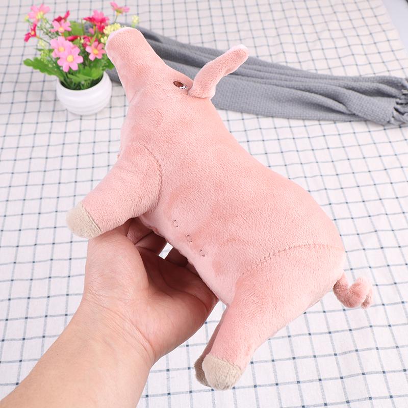 1 Pezzo 25Cm Maialino Cartone Animato Carino Peluche Animale Ripieno Maiale per Regalo Bambini