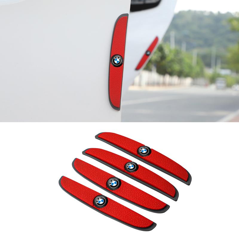 NAZF2 1Set Car Anti-collision Strip Protector 3D Sticker Decoration Accessories For BMW Performance F30 i4 X3 F10 E90 F20 E46 E36 E87