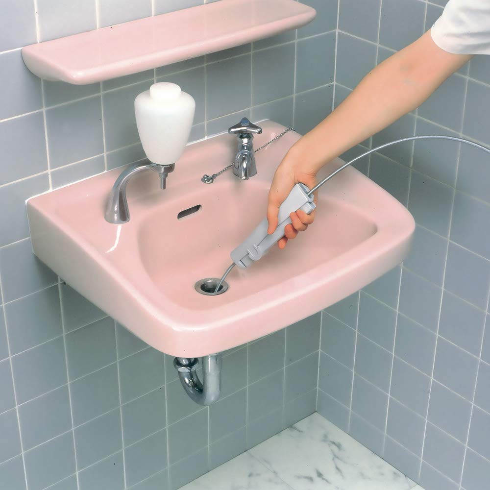 Azuma Industrial Drain Pipe Cleaning Pipe Clog 4m Wire Removes Clogs Without Removing AZ473 Brush, Remover, Length, Pipes,