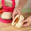 Stainless Steel Sandwich Cutting Square DTY Baking Tool with Hand Guard Household Toast Bread Mold