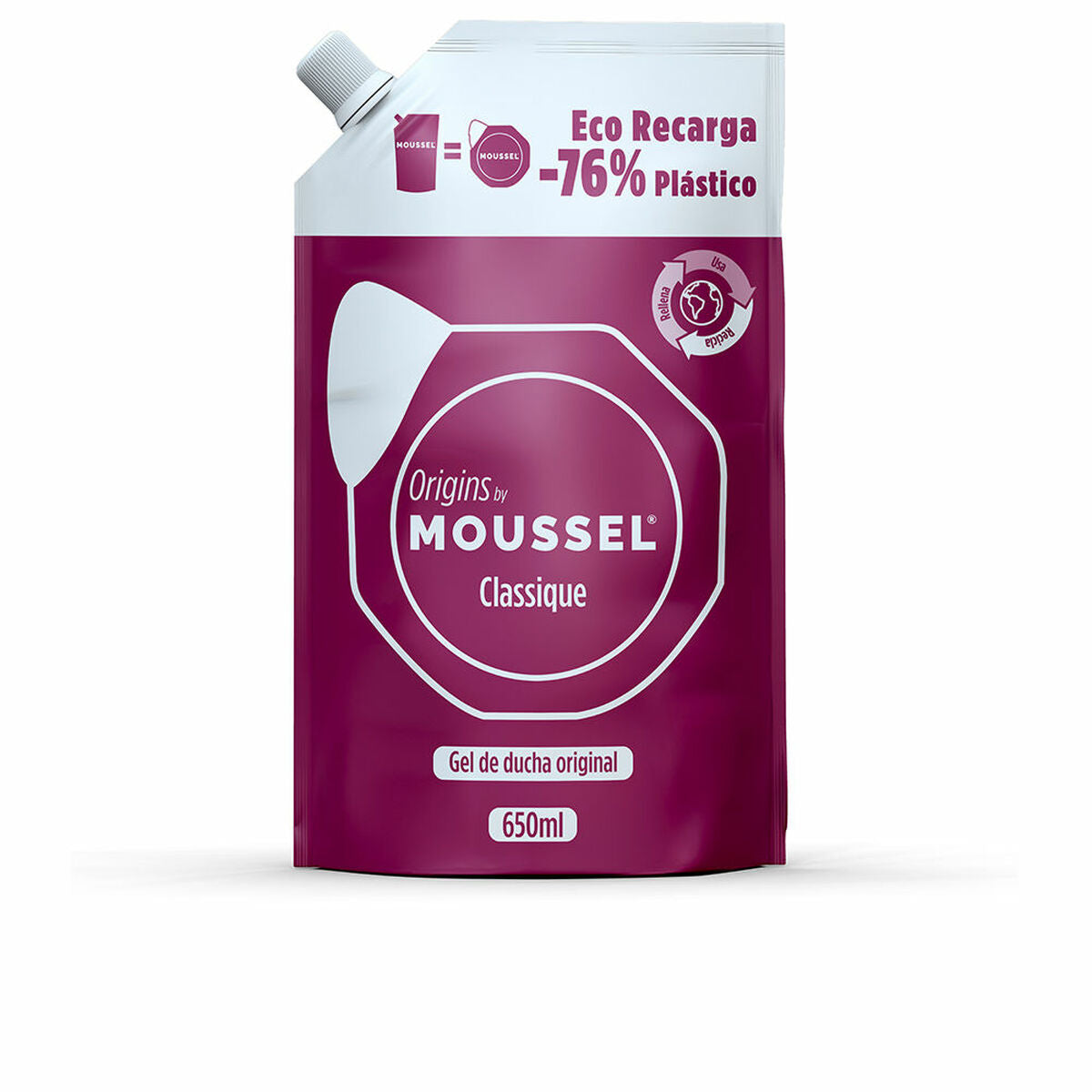 

Gel de douche Moussel MOUSSEL GEL 650 ml