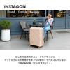 American Tourister Instagon Spinner 55/20 Expandable Suitcase, TSA Carry-on Approved, 35/42L, 55cm, 2.8kg, New Model - Peach Blossom