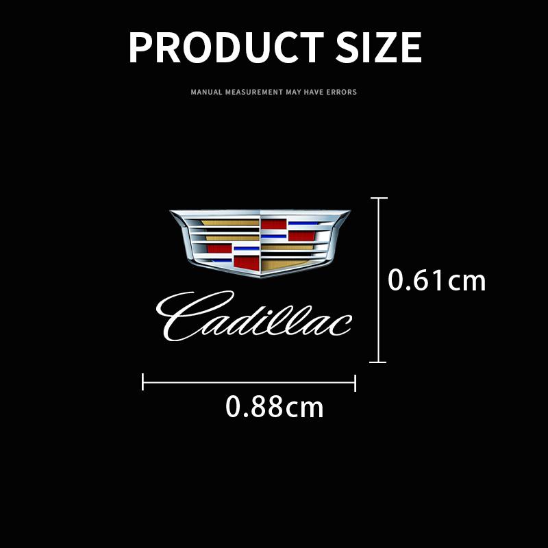 1/2/5/10pc Car Sticker Steering Wheel Interior Sticker For Cadillac Escalade Deville DTS ATS BLS CT4 CT6 CTS EXT SLR SRX XLR XT4
