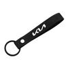Car Suede Metal Alloy Car Badge Key Chain Keychain For Kia Cerato Picanto Optima Rio Ceed Sportage Soul K5 Fashion Keyring Lqrd40