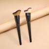 Foundation Pinsel Mit Wellenförmigem Kopf Zum Verblenden Von Flüssiger, Cremiger, Puder-Wangenknochen Kieferpartie, Große Premium Dichte Synthetische Borsten