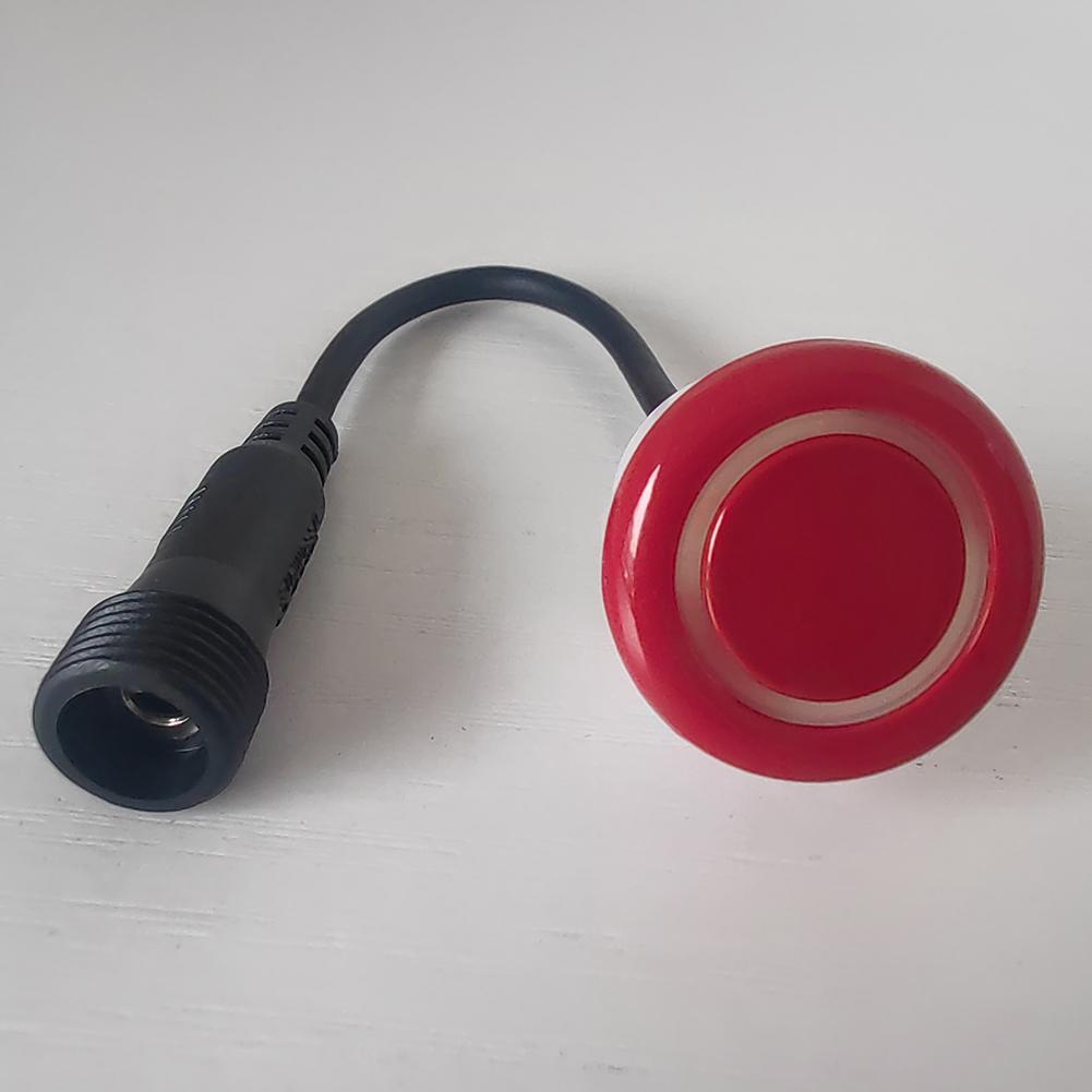 Водонепроникний датчик бампера автомобіля 18,5 мм Датчик паркування Електронний датчик Матеріал ABS Кріплення на бампер Легка установка