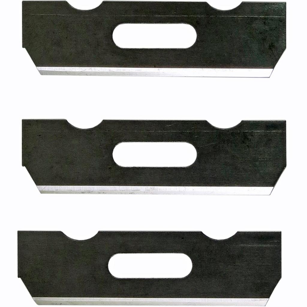 Takakatsu Wechselklingen Ersatzklingen 58mm Hobel, (3 Stück)