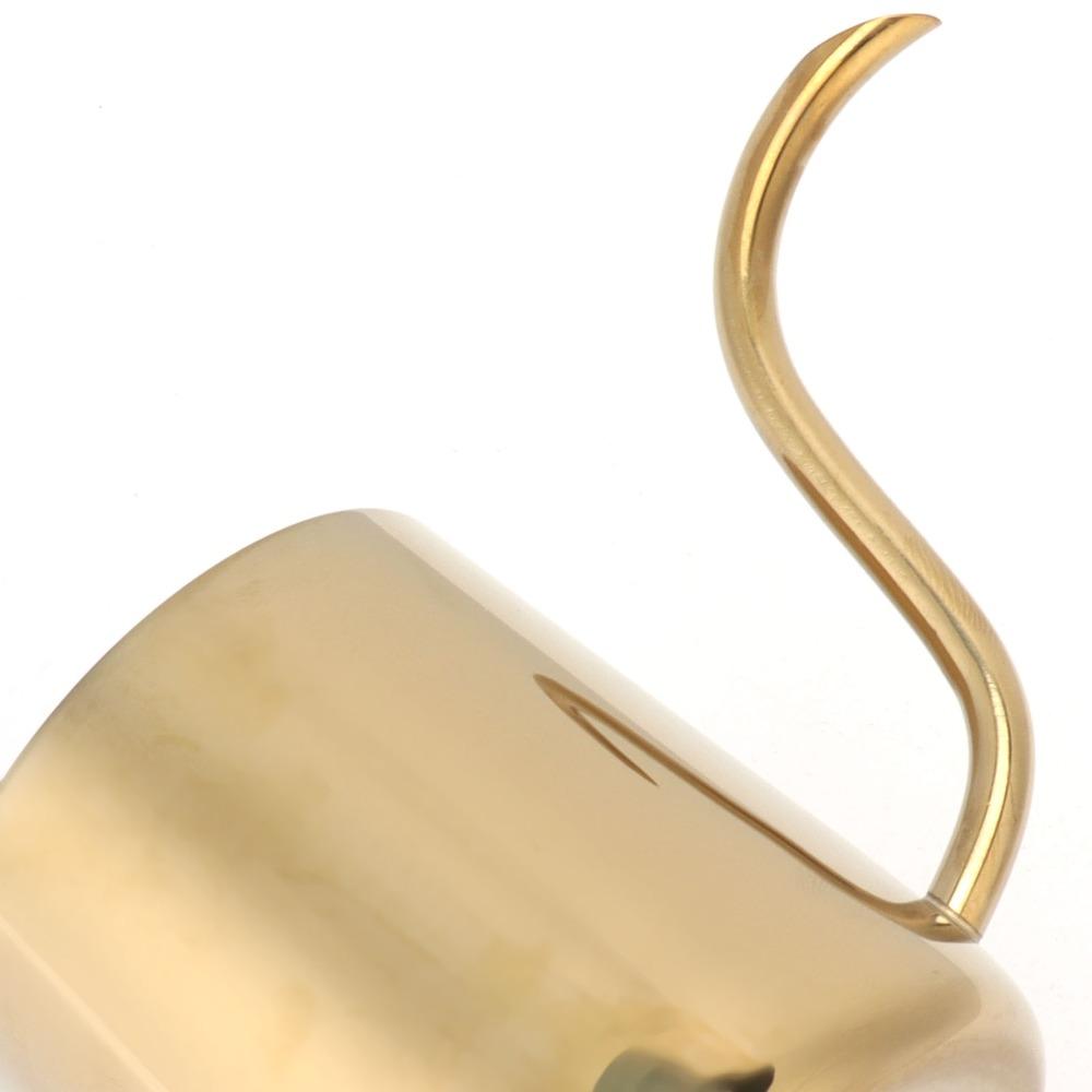 Food Grade Material Stainless Steel Slender Pot Gooseneck Kettle Coffee Brewing